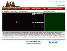 Tablet Screenshot of mainewildernesstours.com